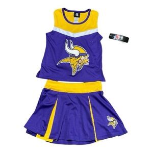 NFL Team Apparel - NWT - Vikings Spirit Cheer 2 Pc Set